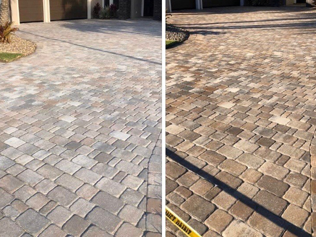 Squeaky Clean Services Paver Sealing